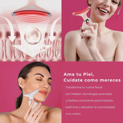 Masajador Facial y Papada LED